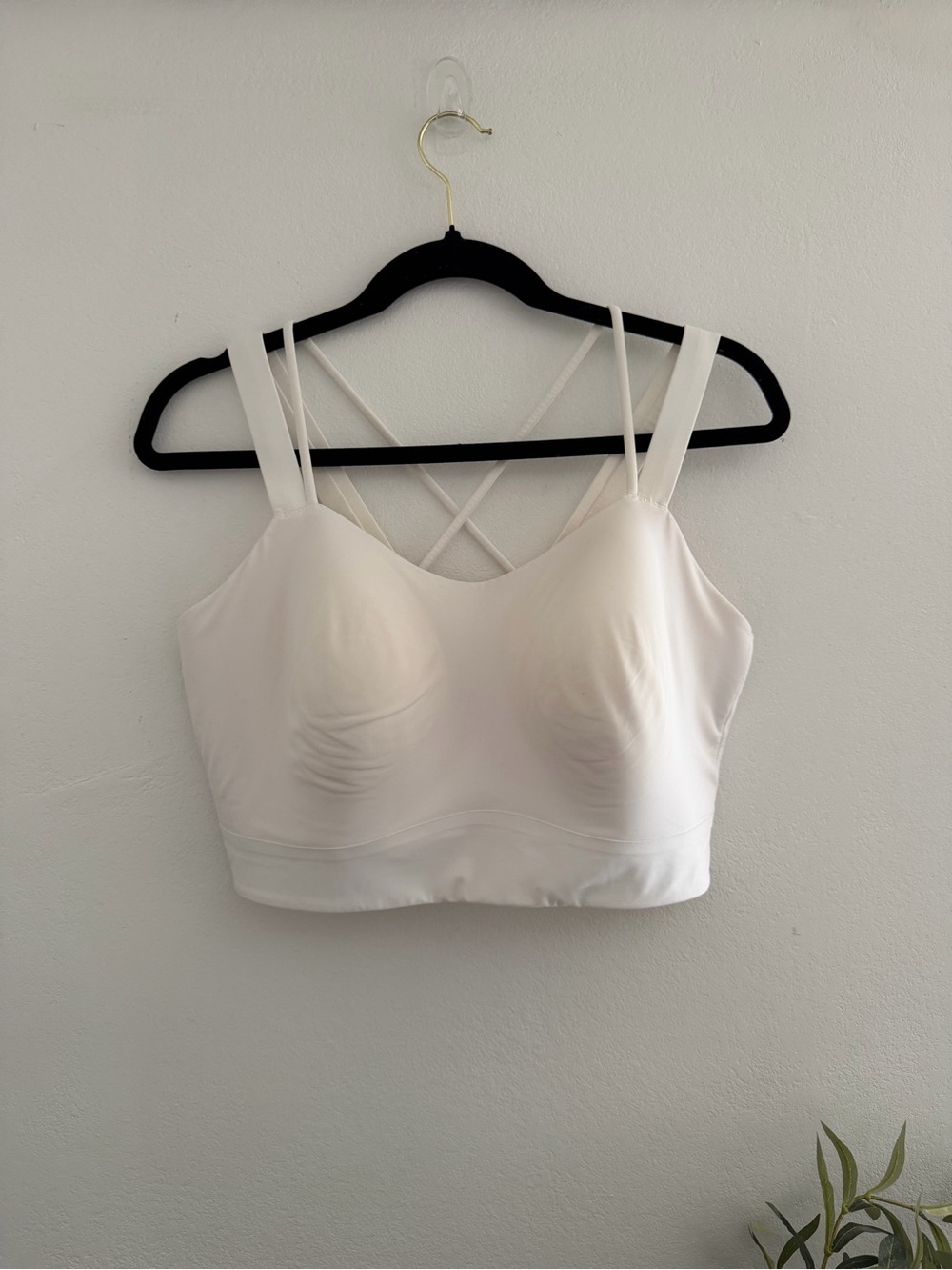 lululemon athletica White Padded Sports Bralette